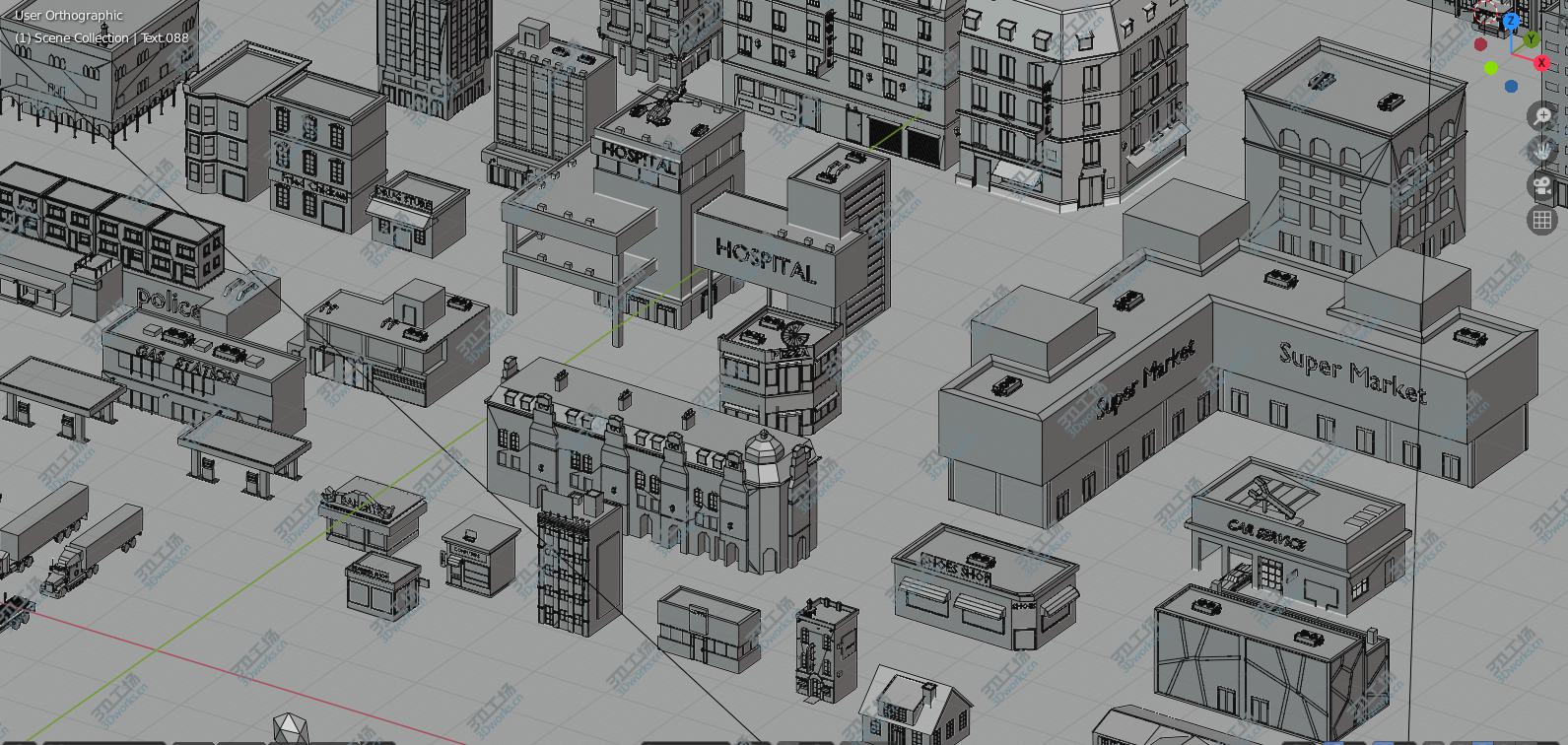 images/goods_img/202105071/3D Low Poly City Pack/2.jpg